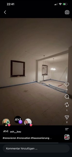 Einblick in den Innenausbau